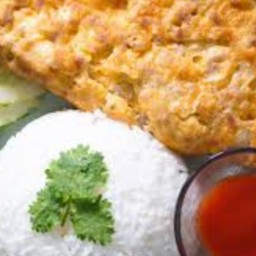 ข้าวไข่เจียวหมูสับ
