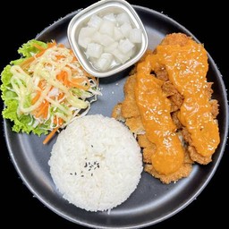 No.101 ข้าวไก่ทอดทงคัตสึ