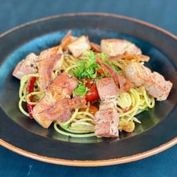 Pasta Olio Bacon