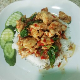 ข้าวกระเพราไก่