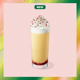 Peach Passion Blossom Cream Frappuccino