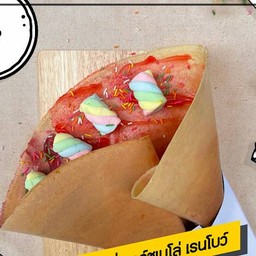 แยมสตรอวเบอร์รี่ + เรนโบว์ + มาร์ชเมโล่