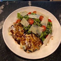 Grilled Portobello & Cheese Salad