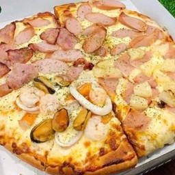 ฮาวายเอี้ยน,สโมคกี้เบคอน,ไส้กรอก,ซีฟู้ด 12 นิ้ว