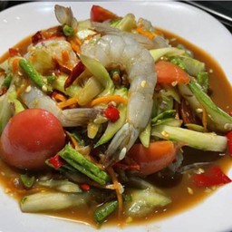 ตำกุ้งดิบ