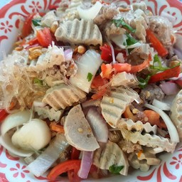 ยำหมูยอวุ้นเส้นโบราณ