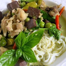 ขนมจีน+แกงเขียวหวาน