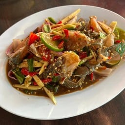 ตำปูไข่ดอง