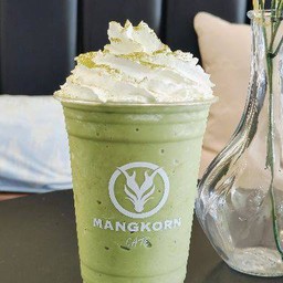 มัทฉะลาเต้-ปั่น