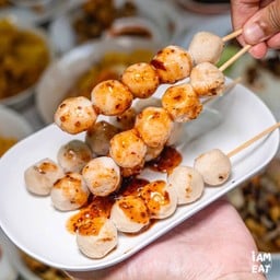 ลูกชิ้นหมูปิ้ง 1 ไม้