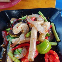 สายบัวกุ้งสด