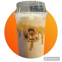 นมคาราเมลเย็น