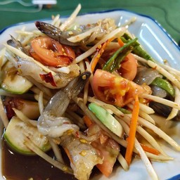 ปูปลาร้า กุ้งสด