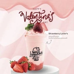 สตอเบอรี่นมสด+ซอสสตอเบอรี่