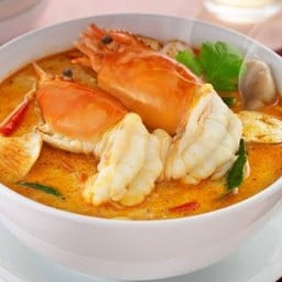 ต้มยำกุ้งแม่น้ำ(นำ้ข้น)