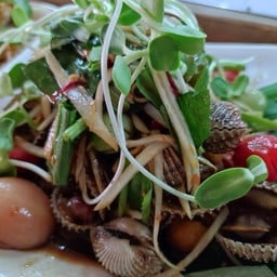 ตำหอยแครง