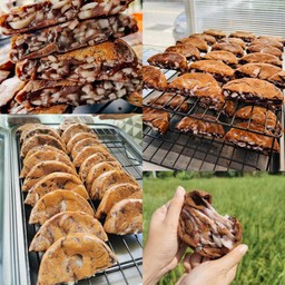 บ้าบิ่นมะพร้าวอ่อน  ( 4ชิ้น เเบบตัดครึ่ง)