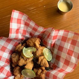 ไก่ทอดซอสครีมมะนาว