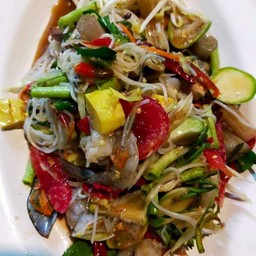 ตำป่า กุ้งสด