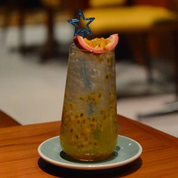 Passionfruit soda - เสาวรสโซดา