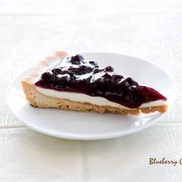 บลูเบอร์รี่ชีสพาย (ที่นี่เค้กอร่อย)