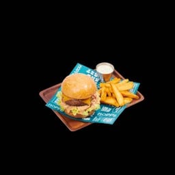 เบอร์เกอร์เห็ดพอร์โทเบโลซอสทรัฟเฟิล