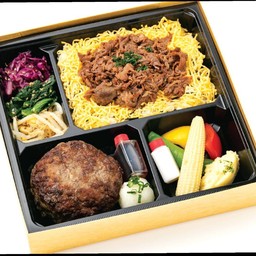 ชุดเบนโตะเสต็กเนื้อมัตสึซากะแฮมเบิร์กวากิว A5 ละลายในปาก