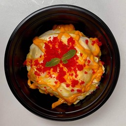 ข้าวไข่ละมุนชีสไข่กุ้ง