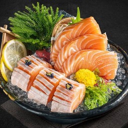 Salmon 3+3 Sashimi Set