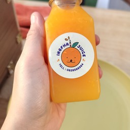 น้ำส้ม Ingfha Juice(คั้นสดไม่มีน้ำตาล ไม่ใส่สารกันบูด) ฉำฉา การ์เด้นท์ คู้บอน