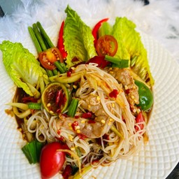 ตำซั่วกุ้งสด