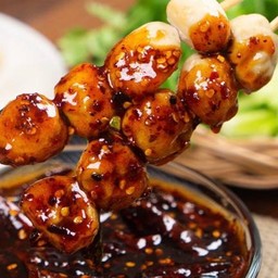 ลูกชิ้นหมูปิ้ง 1 set