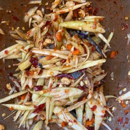 ตำมะม่วงปูปลาร้า