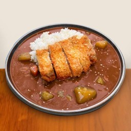 แกงกะหรี่หมูทอด