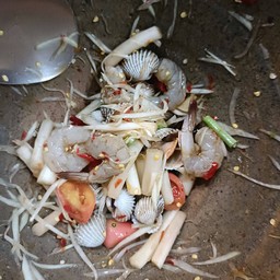 ไหลบัว กุ้งสด - สุก(สั่งได้)