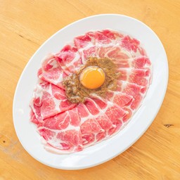 หมูสไลด์ (สันคอ)