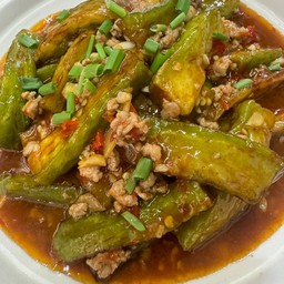 鱼香茄子 มะเขือยาวรสจีน