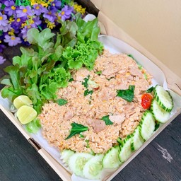 ยกถาดข้าวผัด