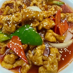 糖醋里脊 หมูสันนอกเปรี้ยวหวาน