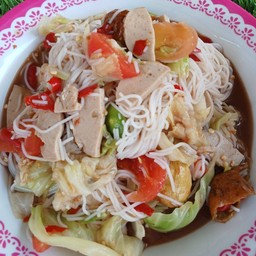 ตำขนมจีนหมูยอ