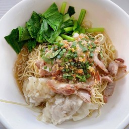 บะหมี่เกี๊ยวหมูย่าง