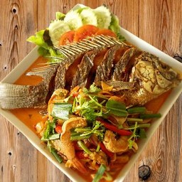 ปลานิล พุงแตก