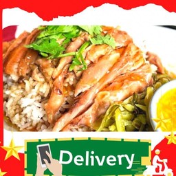 ข้าวขาหมู+ไส้+ไข่