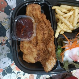 Steakปลาดอลลี่