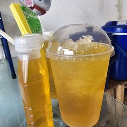 น้ำเก็กฮวยแก้วโอ่ง