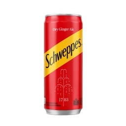 SCHWEPPES DRY GINGER ALE