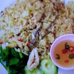 ข้าวผัดพริกเกลือ กั้ง