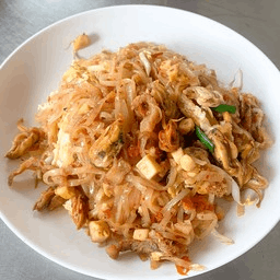 ผัดไทยกุ้งสด ไม่ผัก