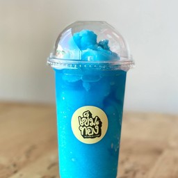 บูลฮาวายปั่น สีฟ้า ฟ้า