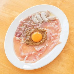 หมูนุ่ม+ตับ+ไส้